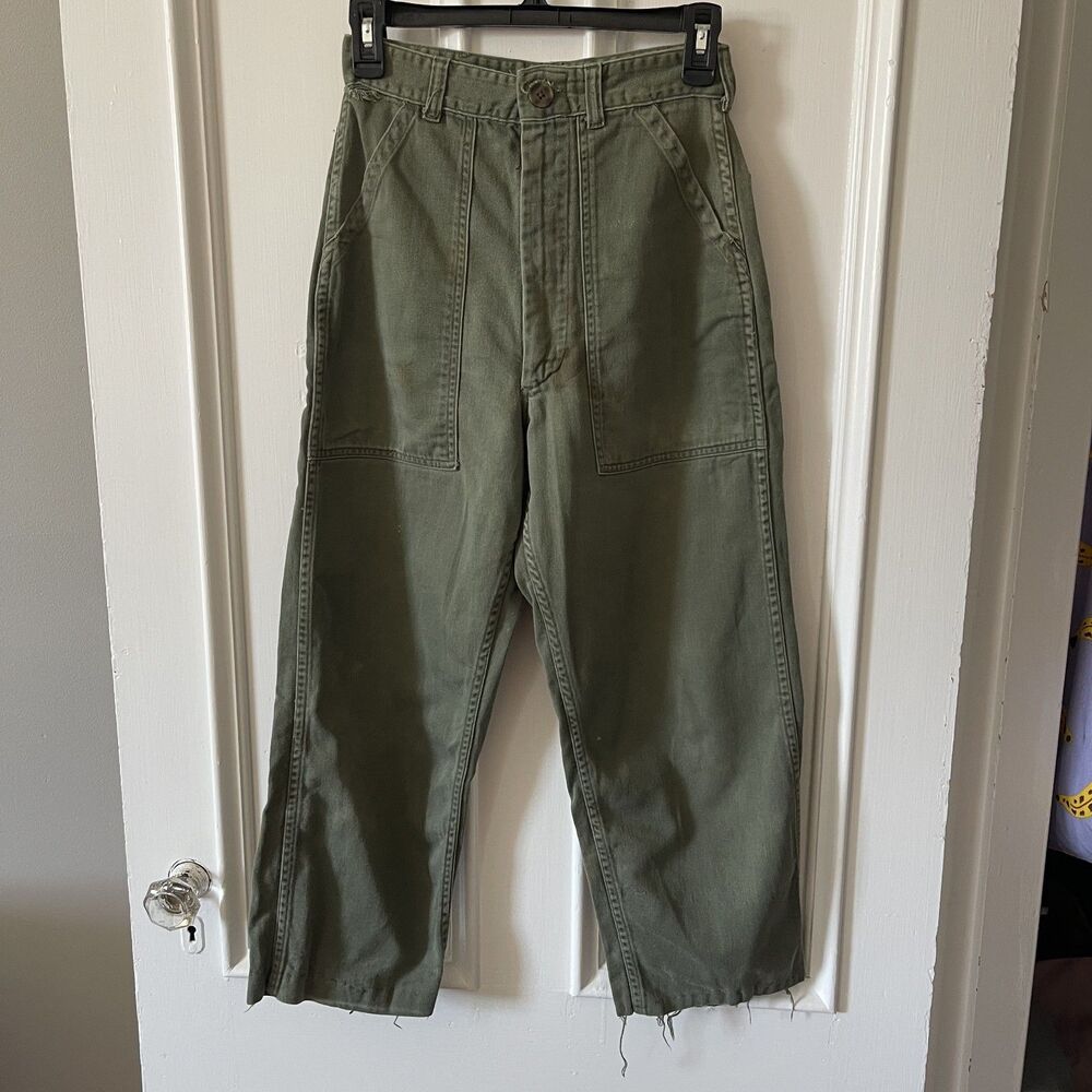 Vintage Vietnam War Military Pants - Fits Womens 0/2